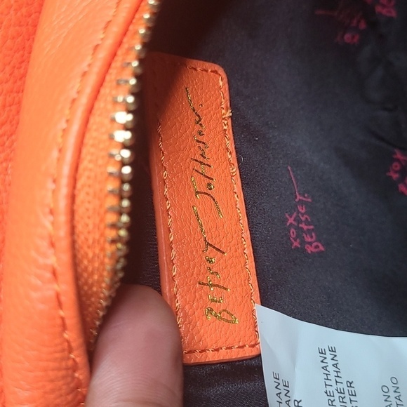 NWT Betsy Johnson small punkin crossbody - Picture 6 of 7